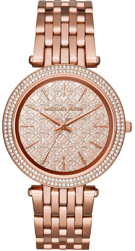 are michael kors watches real diamond